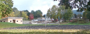 Bild: Schwimmbad während dem Umbau - hinten, Oktober09